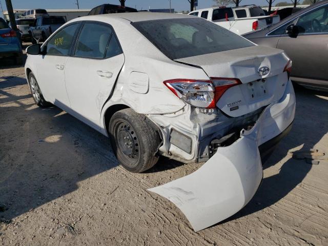 Photo 3 from auction – 2016 TOYOTA COROLLA L with VIN 2T1BURHE4GC626751