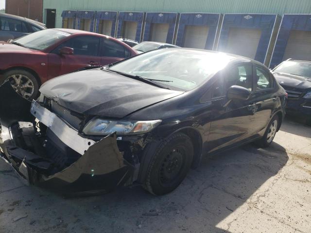 Photo 2 from auction – 2014 HONDA CIVIC LX with VIN 19XFB2F52EE062579