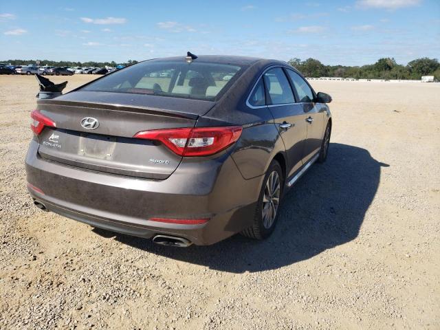 Photo 4 from auction – 2016 HYUNDAI SONATA SPO with VIN 5NPE34AF9GH368729