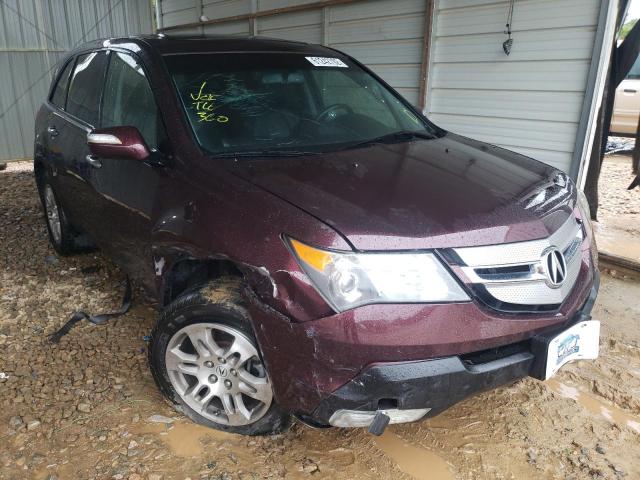 ACURA MDX TECHNO 2009 with VIN 2HNYD28669H514918 - Photo from auction