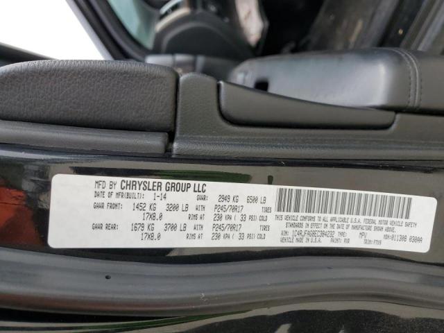 Photo 10 from auction – 2014 JEEP GRAND CHER with VIN 1C4RJFAG8EC384232