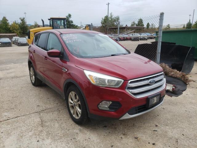 FORD ESCAPE SE 2017 with VIN 1FMCU0GD3HUD15370 - Photo from auction