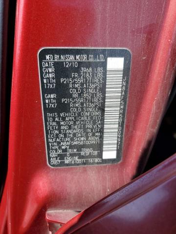 Photo 10 from auction – 2011 NISSAN JUKE S with VIN JN8AF5MR5BT009971