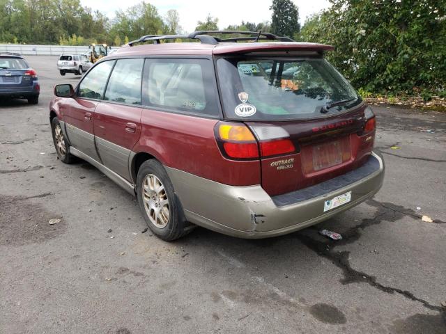 Photo 3 from auction – 2003 SUBARU LEGACY OUT with VIN 4S3BH806037652505