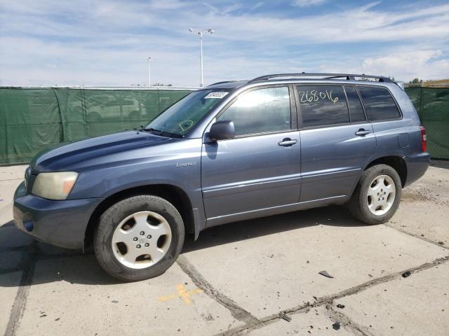 TOYOTA HIGHLANDER 2005 with VIN JTEEP21A250113049 - Photo from auction