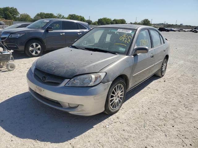 Photo 2 from auction – 2005 HONDA CIVIC EX with VIN 2HGES25795H540727