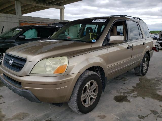 Photo 2 from auction – 2005 HONDA PILOT EX with VIN 5FNYF18445B009582