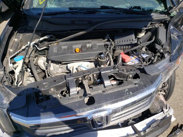 Photo 7 from auction – 2012 HONDA CIVIC EXL with VIN 19XFB2F96CE348693