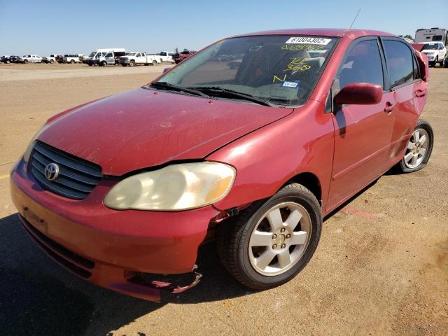 Photo 2 from auction – 2003 TOYOTA COROLLA CE with VIN JTDBR32E230028962