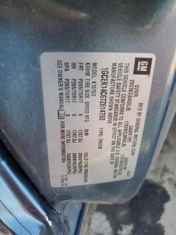 Photo 10 from auction – 2007 CHEVROLET SILVERADO with VIN 1GCEK14C67Z614793