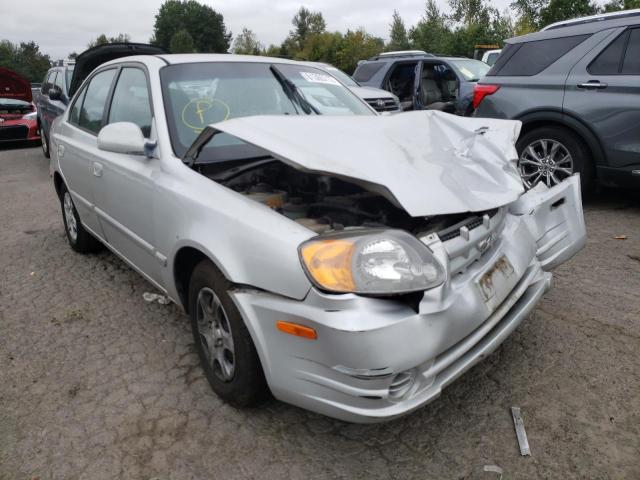 HYUNDAI ACCENT GL 2003 with VIN KMHCG45C43U472925 - Photo from auction
