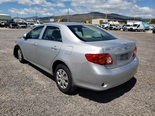 Photo 3 from auction – 2009 TOYOTA COROLLA BA with VIN 1NXBU40E99Z016618