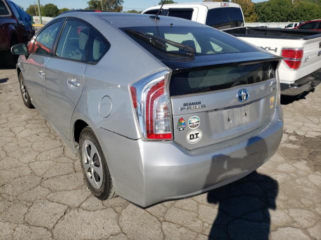 Photo 3 from auction – 2013 TOYOTA PRIUS with VIN JTDKN3DUXD1718745