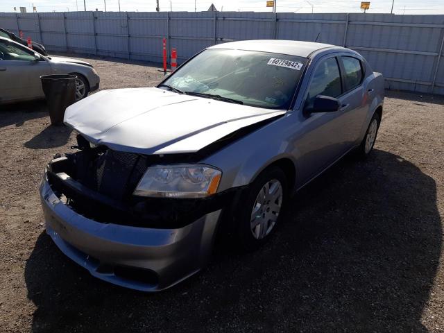 Photo 2 from auction – 2014 DODGE AVENGER SE with VIN 1C3CDZAB6EN167077