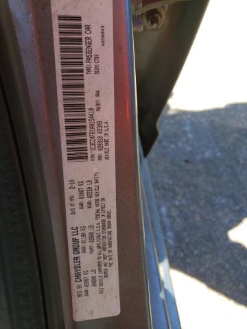 Photo 10 from auction – 2010 CHRYSLER SEBRING with VIN 1C3CC4FB1AN154410
