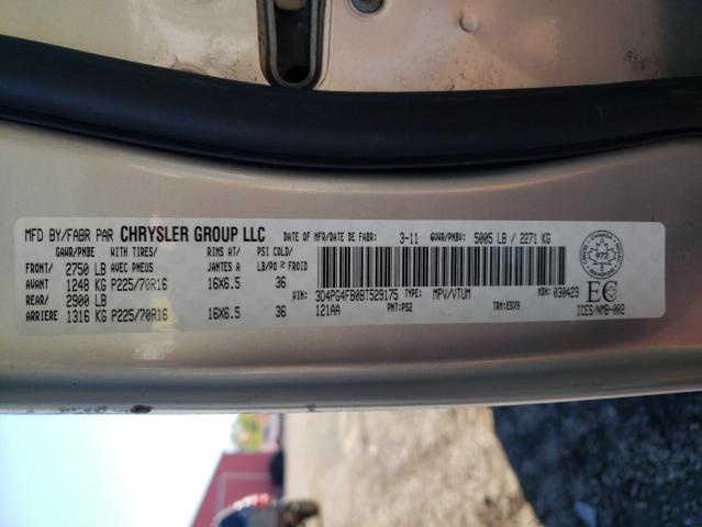 Photo 10 from auction – 2011 DODGE JOURNEY EX with VIN 3D4PG4FB0BT529175