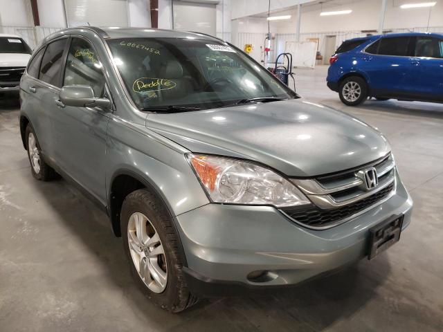 HONDA CR-V EXL 2011 with VIN 5J6RE4H76BL017849 - Photo from auction