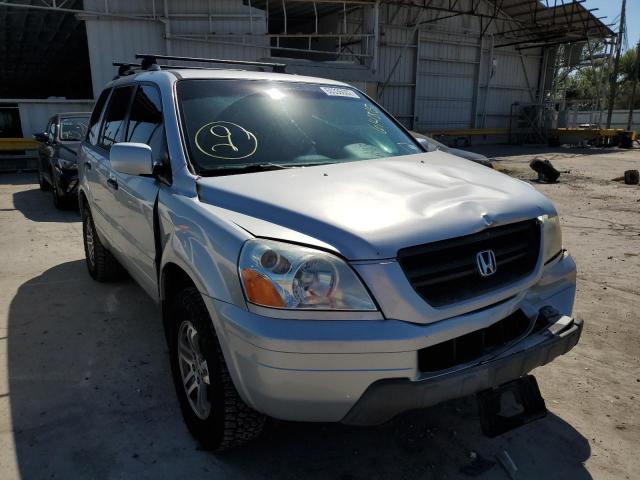 HONDA PILOT EXL 2004 with VIN 2HKYF18514H614815 - Photo from auction