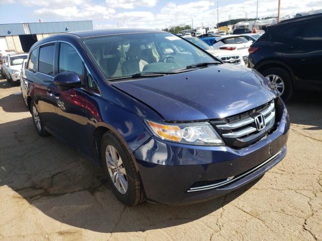 HONDA ODYSSEY EX 2015 with VIN 5FNRL5H41FB009786 - Photo from auction