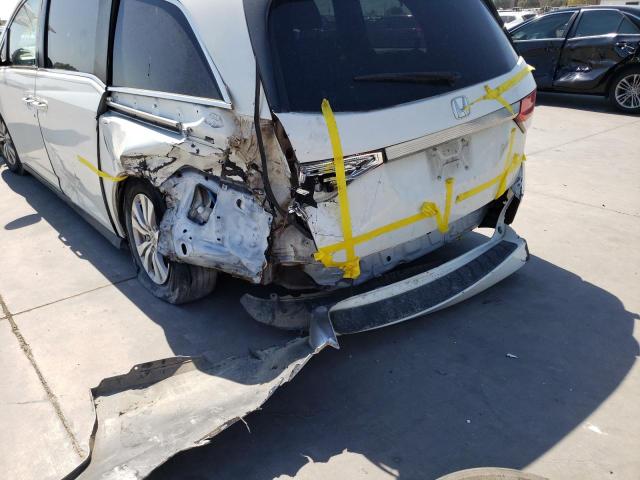Photo 9 from auction – 2014 HONDA ODYSSEY EX with VIN 5FNRL5H61EB024093