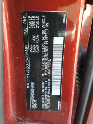 Photo 10 from auction – 2011 VOLVO S40 T5 with VIN YV1672MS3B2544037