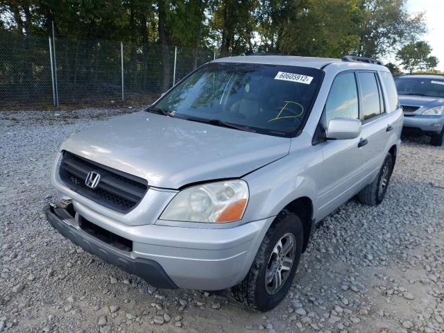Photo 2 from auction – 2004 HONDA PILOT EXL with VIN 2HKYF18504H588112