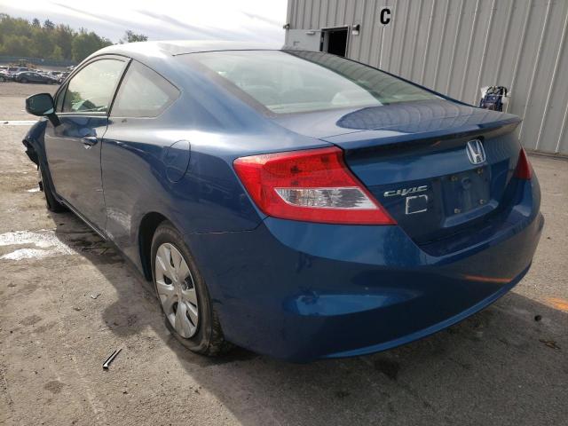 Photo 3 from auction – 2012 HONDA CIVIC with VIN 2HGFG3B58CH528029