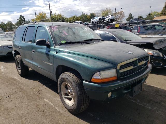 DODGE DURANGO 2001 with VIN 1B4HS28Z91F588813 - Photo from auction
