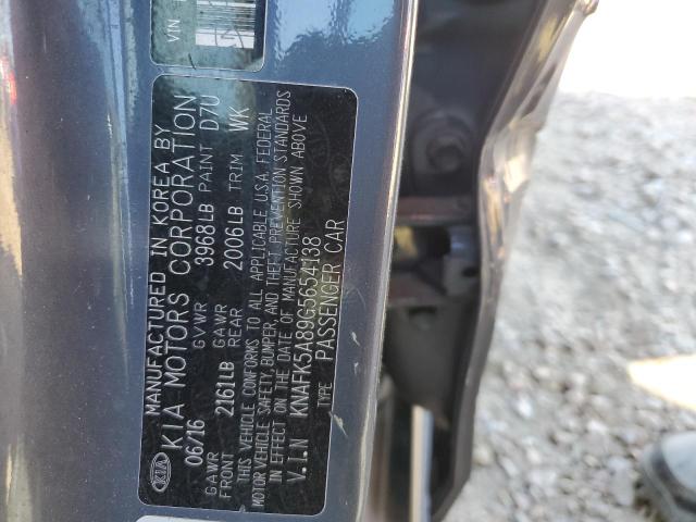 Photo 10 from auction – 2016 KIA FORTE LX with VIN KNAFK5A89G5654138