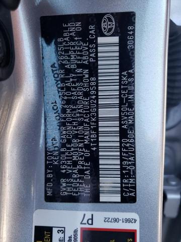 Photo 10 from auction – 2016 TOYOTA CAMRY LE with VIN 4T1BF1FK3GU249588