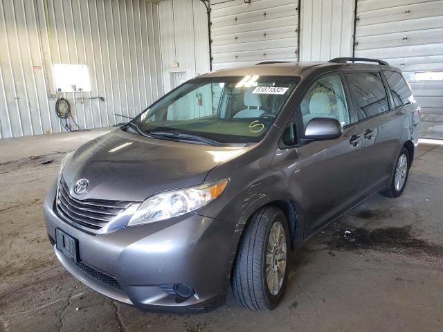 Photo 2 from auction – 2016 TOYOTA SIENNA LE with VIN 5TDJK3DC6GS143594