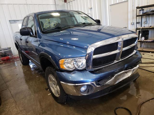 DODGE RAM 1500 S 2005 with VIN 1D7HU18D45S272816 - Photo from auction