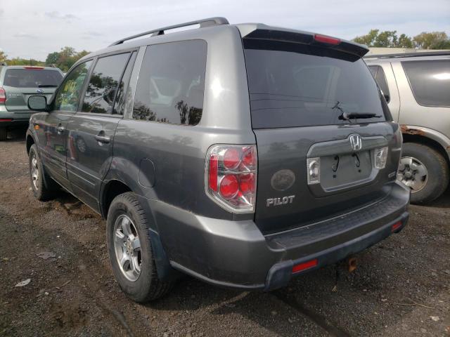 Photo 3 from auction – 2007 HONDA PILOT EXL with VIN 2HKYF18657H522460