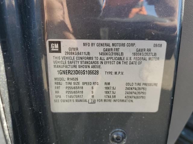 Photo 10 from auction – 2009 CHEVROLET TRAVERSE L with VIN 1GNER23D69S106628