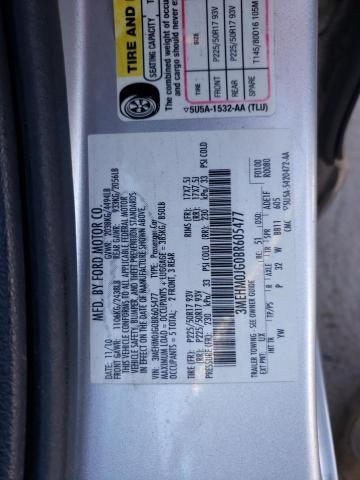Photo 10 from auction – 2011 MERCURY MILAN PREM with VIN 3MEHM0JG0BR605477