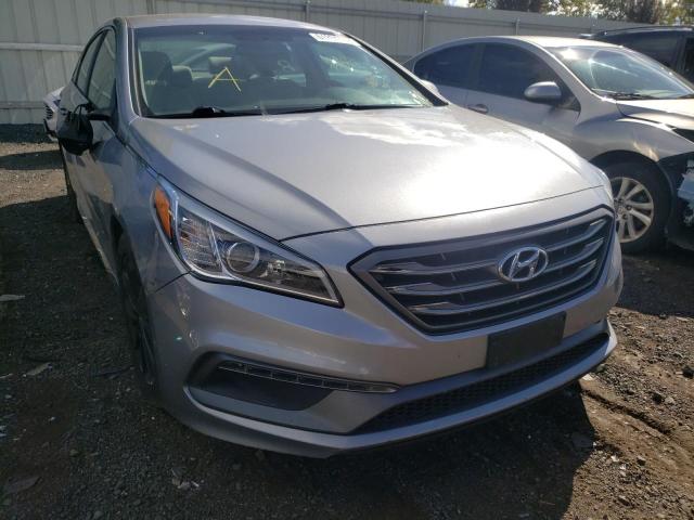 HYUNDAI SONATA SPO 2017 with VIN 5NPE34AF6HH545593 - Photo from auction
