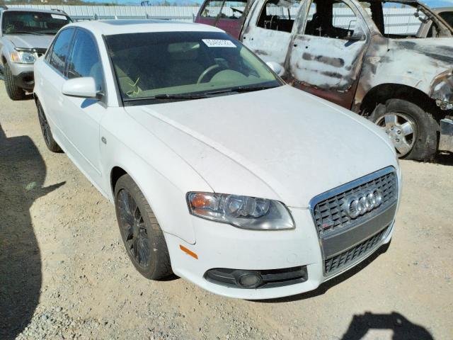 AUDI A4 2.0T 2008 with VIN WAUAF78E68A165842 - Photo from auction