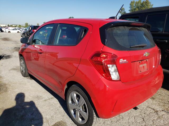 Photo 3 from auction – 2020 CHEVROLET SPARK LS with VIN KL8CB6SA8LC410590
