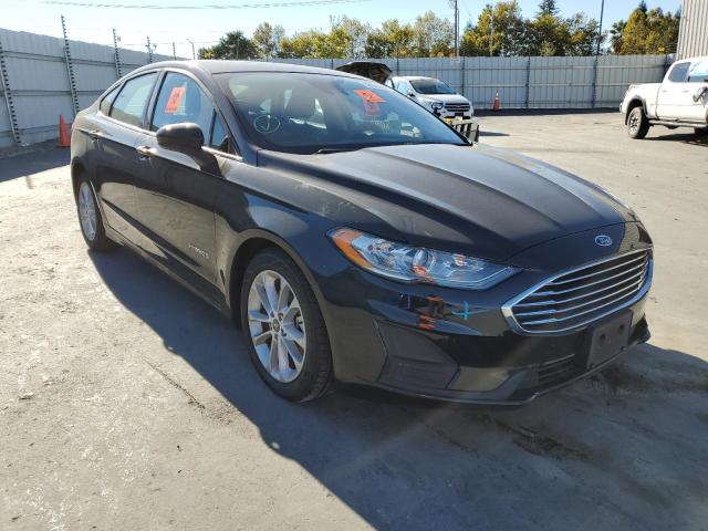 FORD FUSION SE 2019 with VIN 3FA6P0LU7KR116373 - Photo from auction