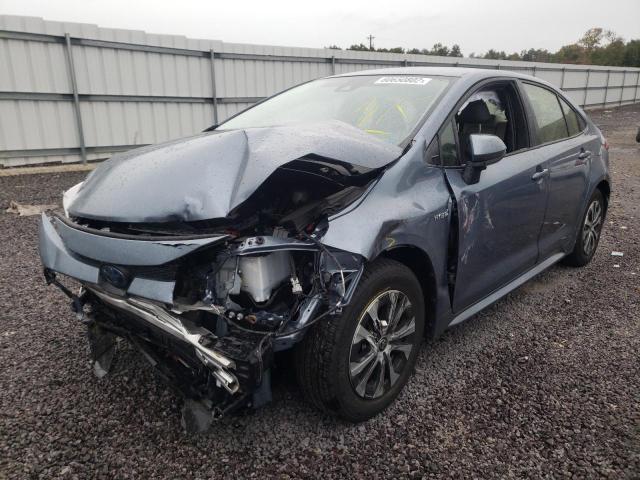 Photo 2 from auction – 2021 TOYOTA COROLLA LE with VIN JTDEAMDE2MJ031931