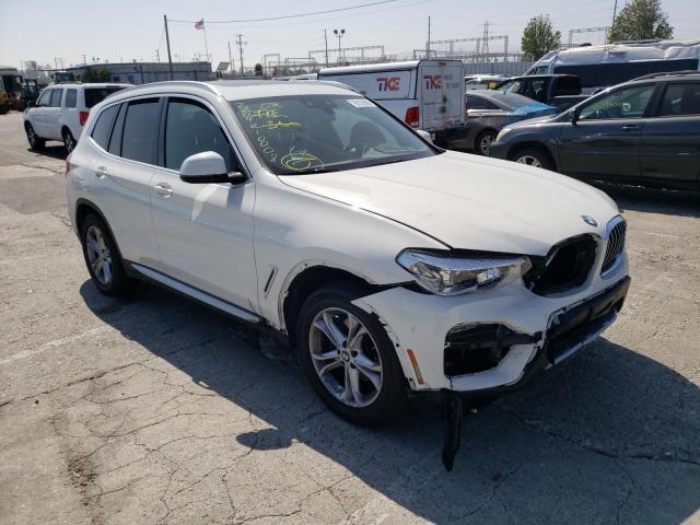 BMW X3 SDRIVE3 2021 with VIN 5UXTY3C06M9E33229 - Photo from auction