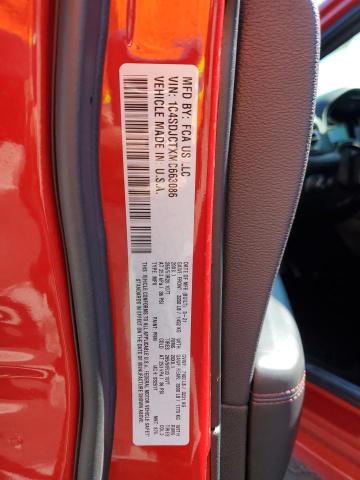 Photo 10 from auction – 2021 DODGE DURANGO R/ with VIN 1C4SDJCTXMC663086