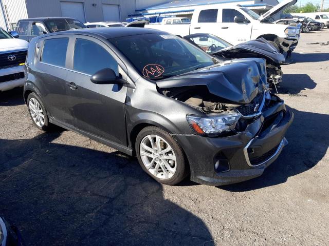 CHEVROLET SONIC LT 2019 with VIN 1G1JD6SB3K4134130 - Photo from auction