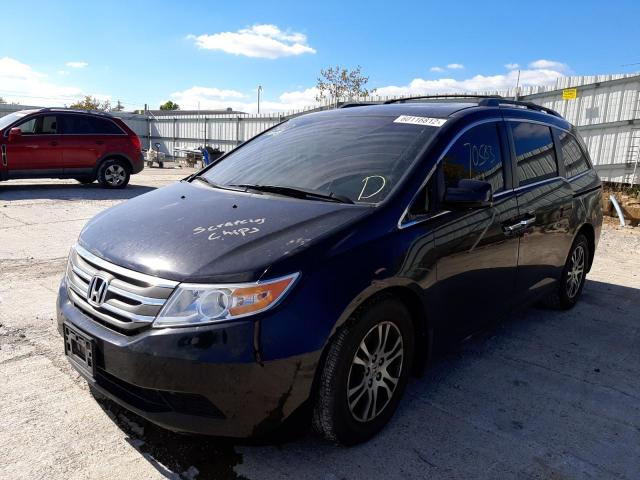 Photo 2 from auction – 2011 HONDA ODYSSEY EX with VIN 5FNRL5H65BB018020