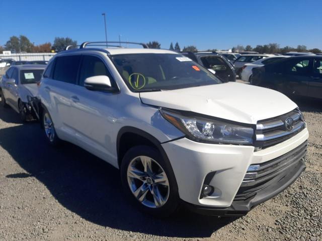 TOYOTA HIGHLANDER 2017 with VIN 5TDDZRFH1HS359388 - Photo from auction