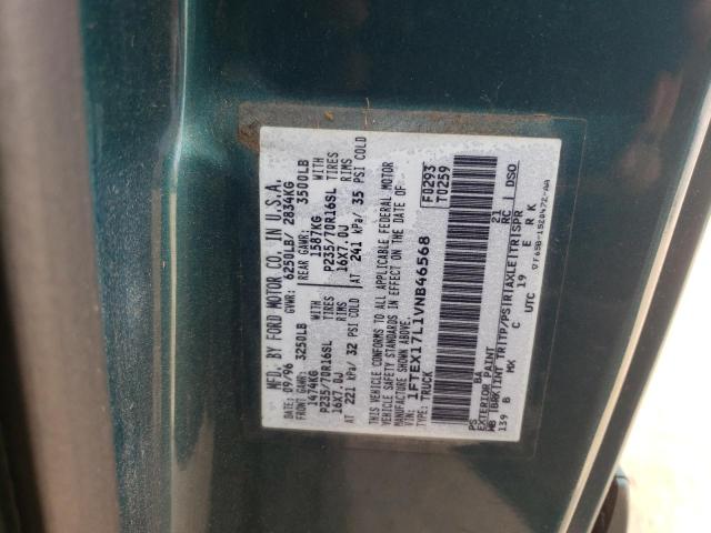 Photo 10 from auction – 1997 FORD F150 with VIN 1FTEX17L1VNB46568