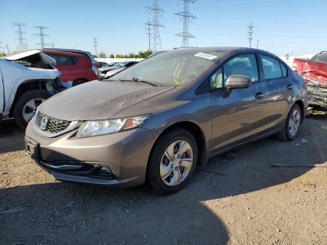 Photo 2 from auction – 2015 HONDA CIVIC LX with VIN 19XFB2F59FE210258