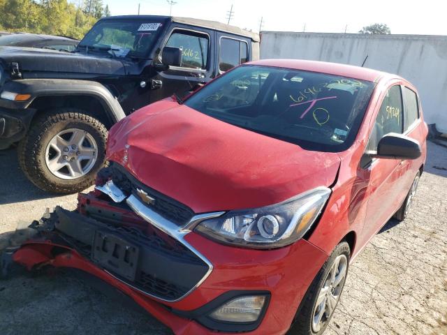 Photo 2 from auction – 2020 CHEVROLET SPARK LS with VIN KL8CB6SA8LC410590