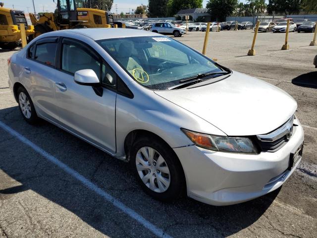 HONDA CIVIC LX 2012 with VIN 19XFB2F58CE306927 - Photo from auction