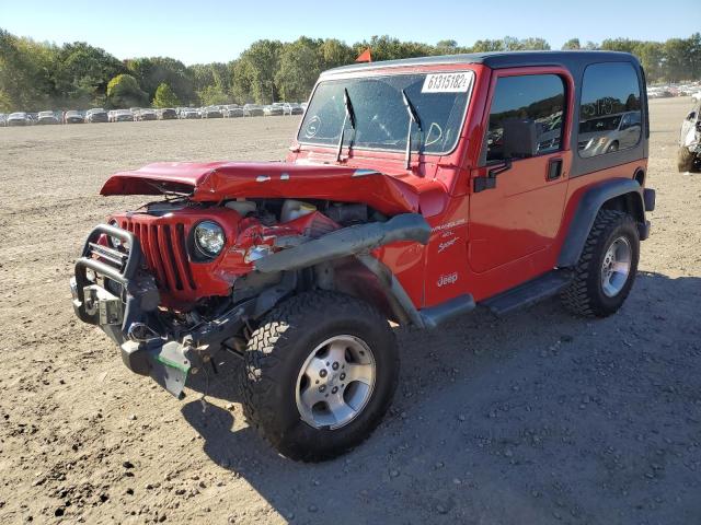 Photo 2 from auction – 2000 JEEP WRAGLR SPT with VIN 1J4FA49S9YP731168